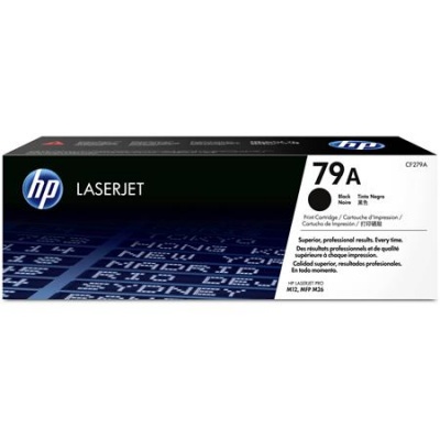 CF279A Lézertoner LaserJet M12, M26 nyomtatókhoz, HP 79A, fekete, 1k