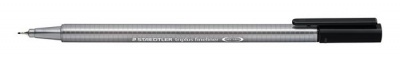 Tűfilc, 0,3 mm, STAEDTLER "Triplus 334", fekete